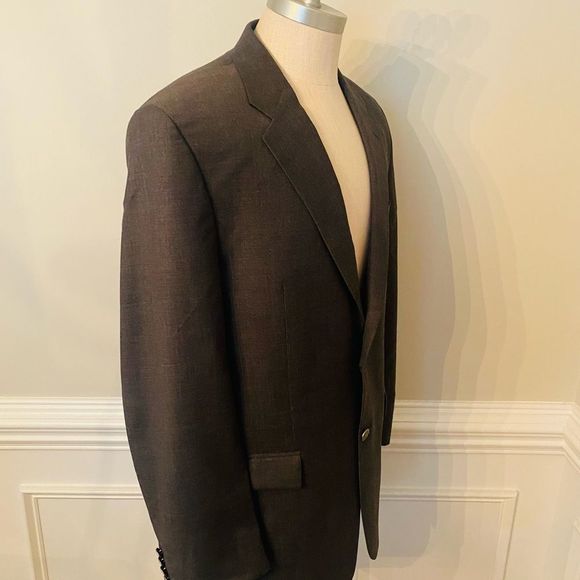 Ralph Lauren Mens Blazer Sport Coat Jacket Two Buttons(86) - Picture 13 of 16